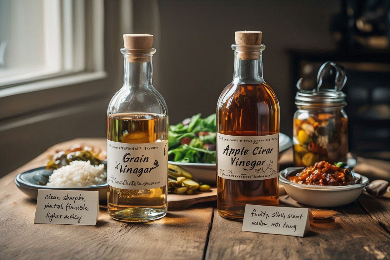穀物酢 りんご酢 違い