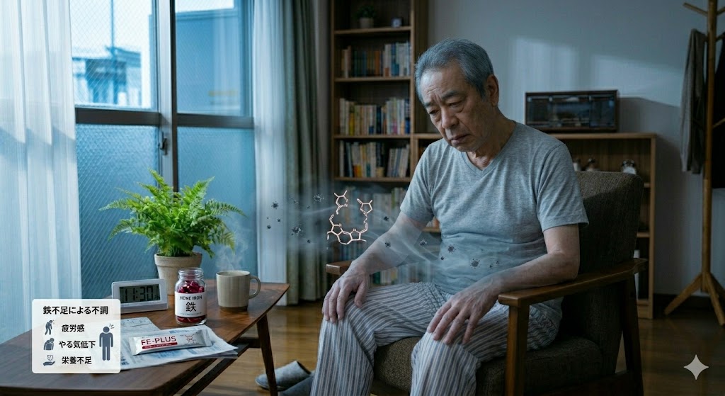 なんだかやる気がでない （ 鉄不足 ）