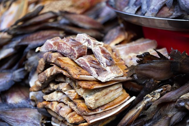 漬け物だけじゃない！ 魚の干物 もがんの嫌がる発酵食品